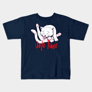 Cat Time Kids T-Shirt